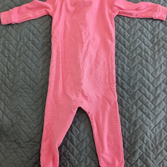 3/$20 Primary Zip Footed Onesie - Picture 3 of 3